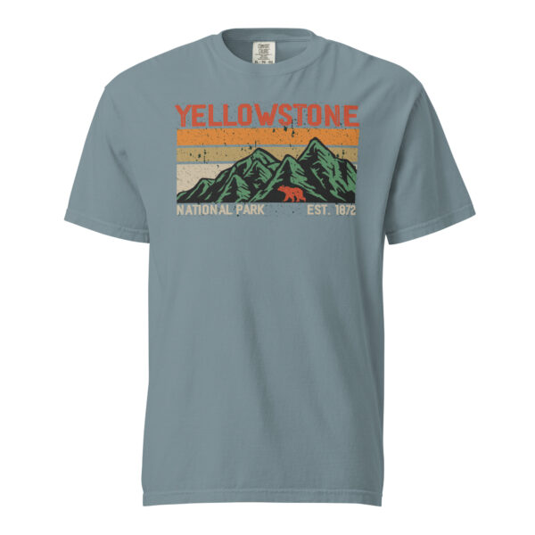 Yellowstone National Park Wanderer Comfort Colors Shirt - Image 3