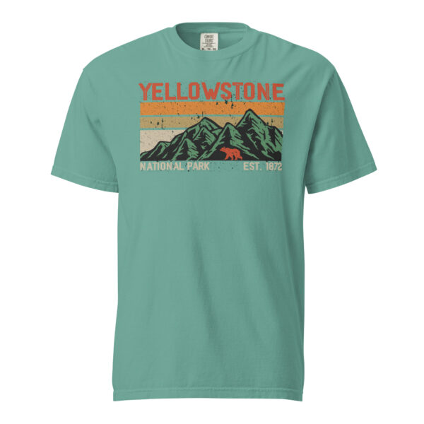 Yellowstone National Park Wanderer Comfort Colors Shirt - Image 6