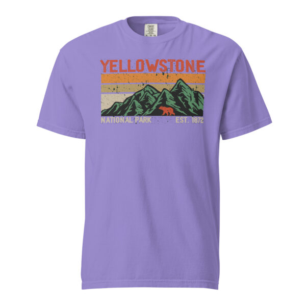 Yellowstone National Park Wanderer Comfort Colors Shirt - Image 5