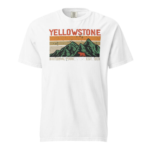 Yellowstone National Park Wanderer Comfort Colors Shirt - Image 8