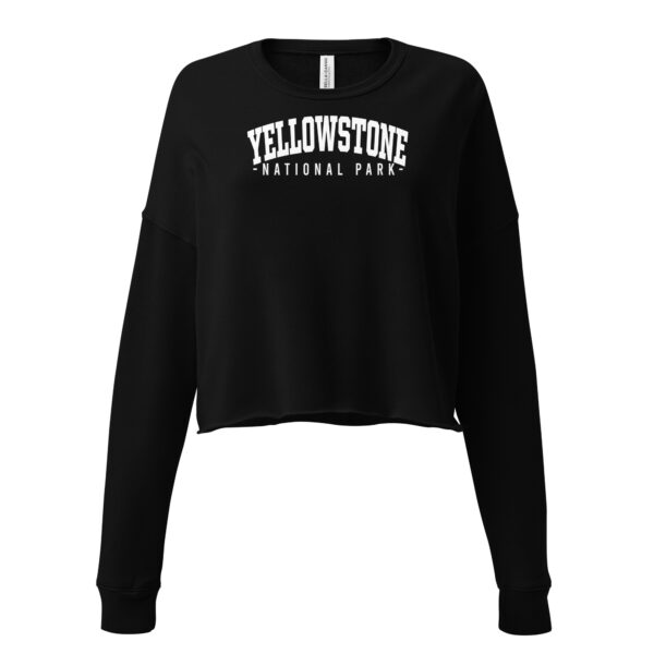 Yellowstone National Park Classic Crop Sweatshirt