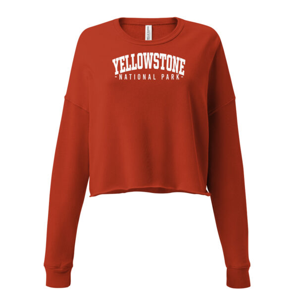 Yellowstone National Park Classic Crop Sweatshirt - Image 5