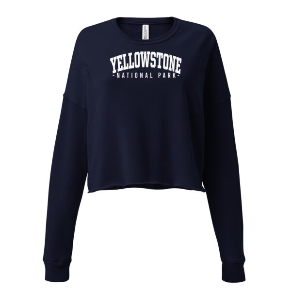 Yellowstone National Park Classic Crop Sweatshirt - Image 4