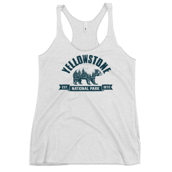 Yellowstone National Park Bear Country Women's Racerback Tank