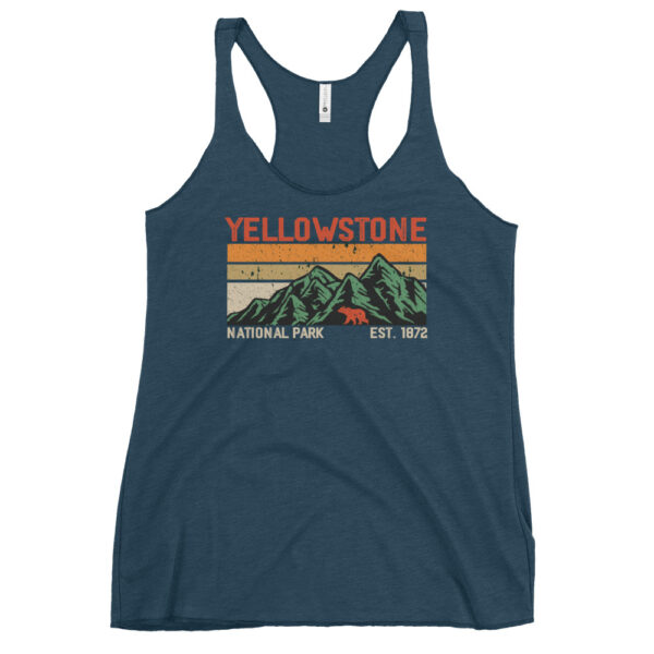 Yellowstone National Park Wanderer Women's Racerback Tank - Image 6