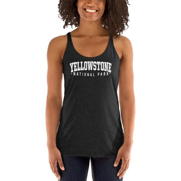 Yellowstone National Park Classic Women's Racerback Tank - Image 2