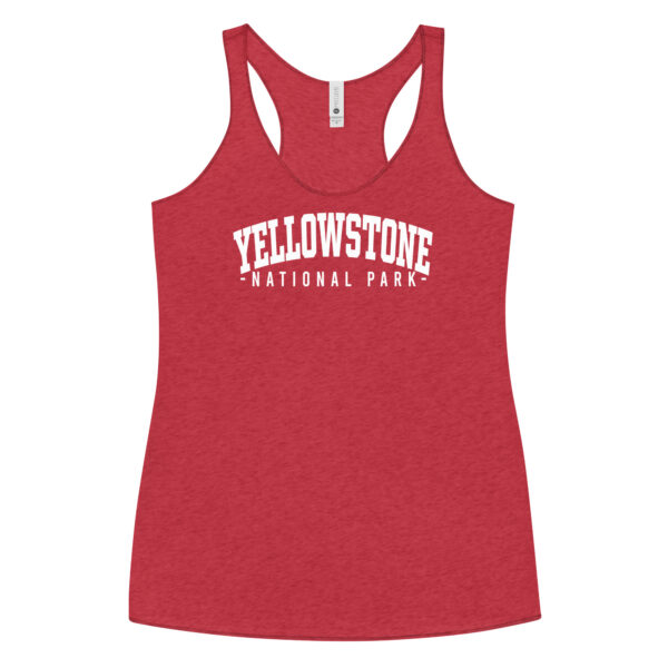 Yellowstone National Park Classic Women's Racerback Tank - Image 6