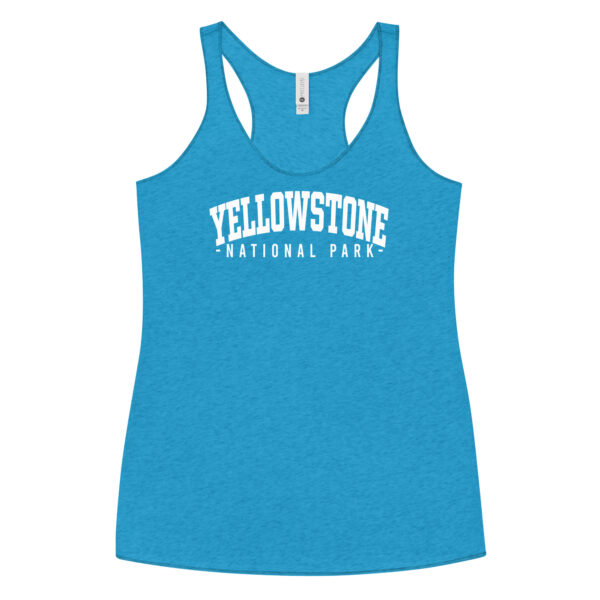 Yellowstone National Park Classic Women's Racerback Tank - Image 9