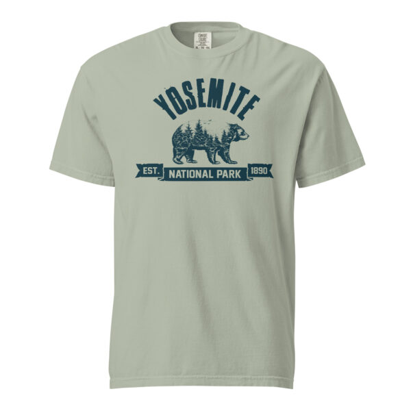 Yosemite National Park Bear Country Ribbon Comfort Colors Shirt - Image 12