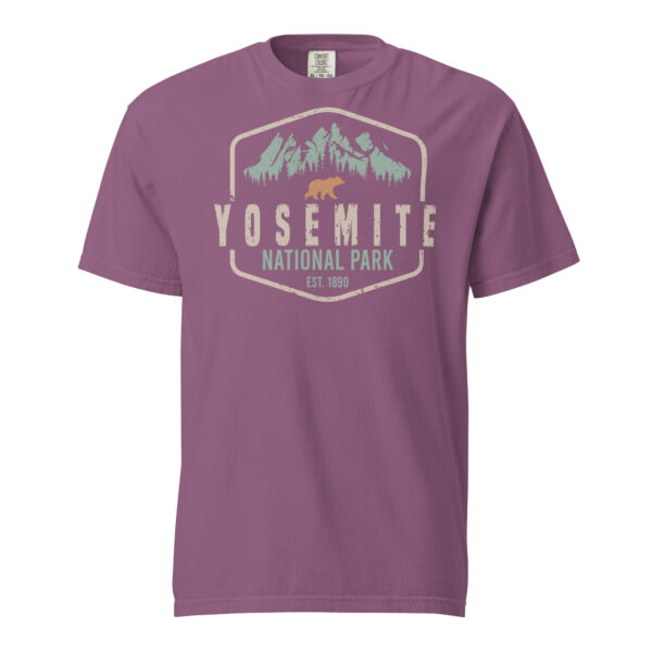 Yosemite National Park Badge Comfort Colors Shirt - Image 6