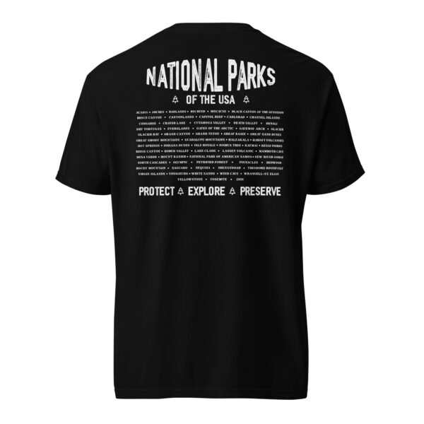 USA National Parks Explorer 63 Comfort Colors Shirt - Image 3