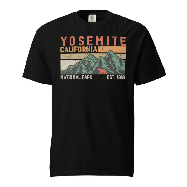 Yosemite National Park Wanderer Comfort Colors Shirt - Image 2