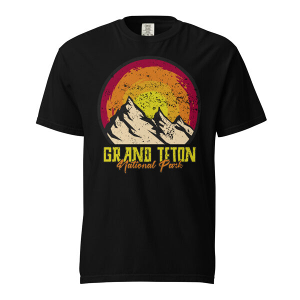 Grand Tetons Spiral Comfort Colors Shirt - Image 2