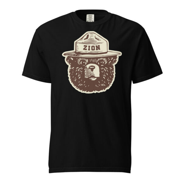 Zion National Park Smokey Hat Comfort Colors Shirt - Image 2