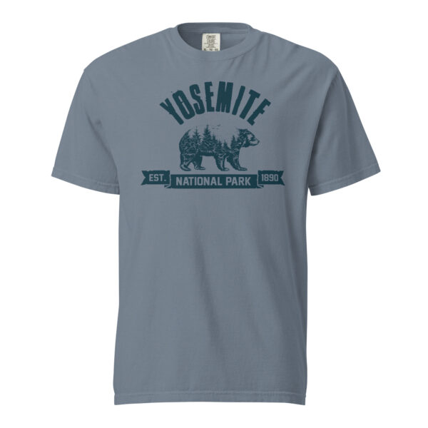 Yosemite National Park Bear Country Ribbon Comfort Colors Shirt