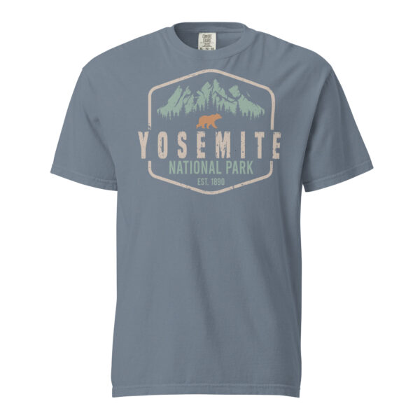 Yosemite National Park Badge Comfort Colors Shirt - Image 11