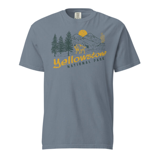 Yellowstone National Park Evening Stroll Comfort Colors Shirt - Image 10