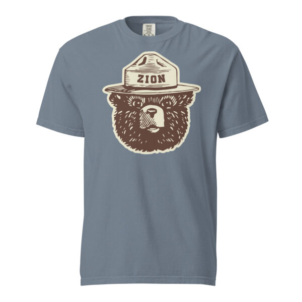 Zion National Park Smokey Hat Comfort Colors Shirt - Image 7