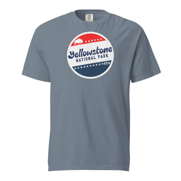 Yellowstone National Park Red White & Blue Comfort Colors Shirt