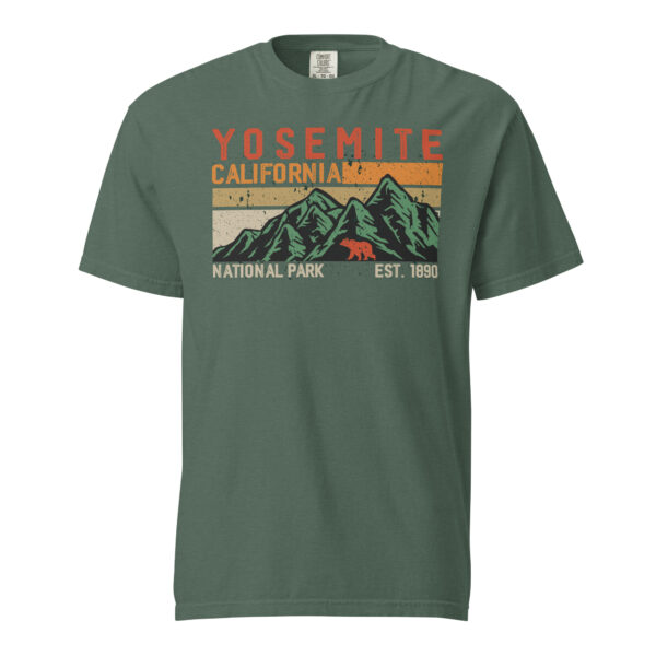 Yosemite National Park Wanderer Comfort Colors Shirt - Image 4