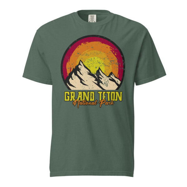 Grand Tetons Spiral Comfort Colors Shirt - Image 5