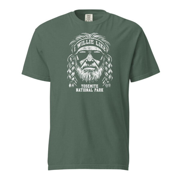 Willie Like Yosemite National Park Comfort Colors Shirt - Image 5