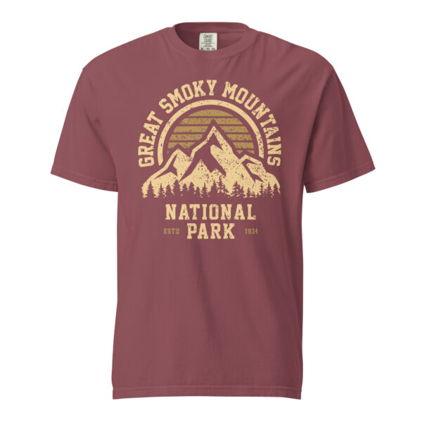 Great Smoky Mountains Rise Comfort Colors Shirt - Image 5