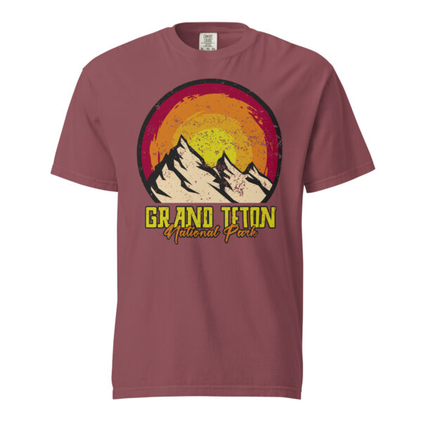 Grand Tetons Spiral Comfort Colors Shirt - Image 4