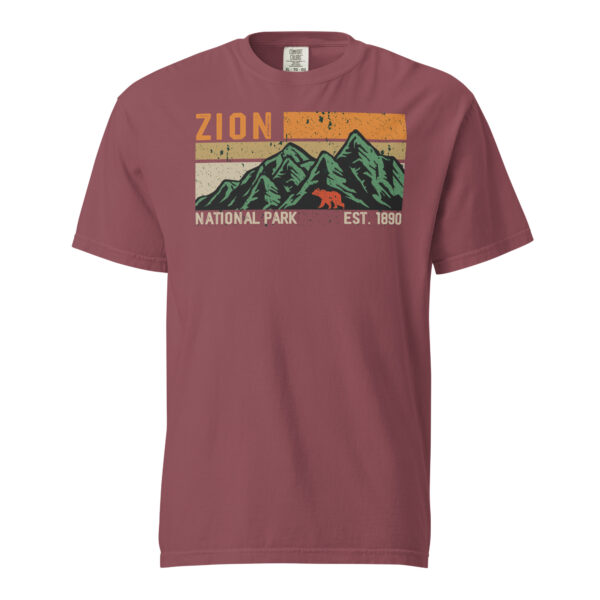 Zion National Park Wanderer Comfort Colors Shirt - Image 5