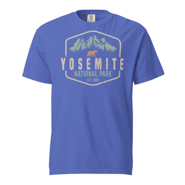 Yosemite National Park Badge Comfort Colors Shirt - Image 8