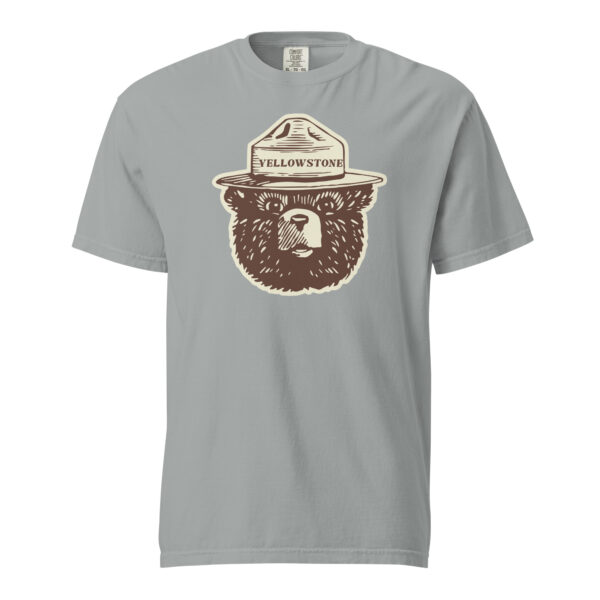 Yellowstone National Park Smokey Hat Comfort Colors Shirt - Image 11