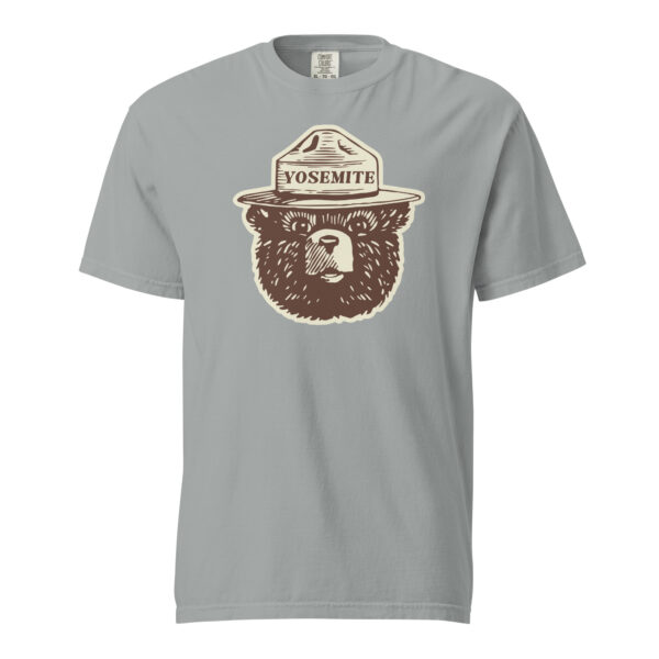 Yosemite National Park Smokey Hat Comfort Colors Shirt - Image 11