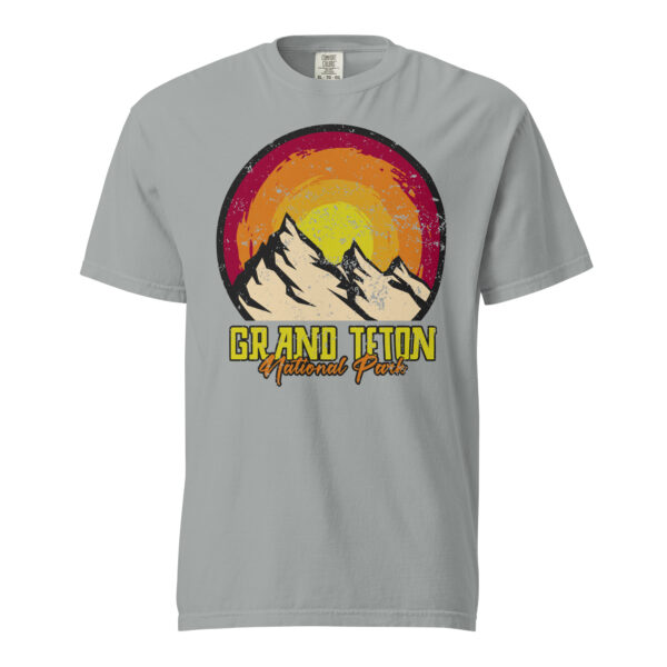 Grand Tetons Spiral Comfort Colors Shirt - Image 11