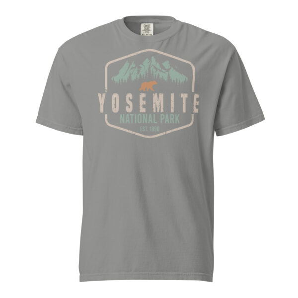 Yosemite National Park Badge Comfort Colors Shirt - Image 13