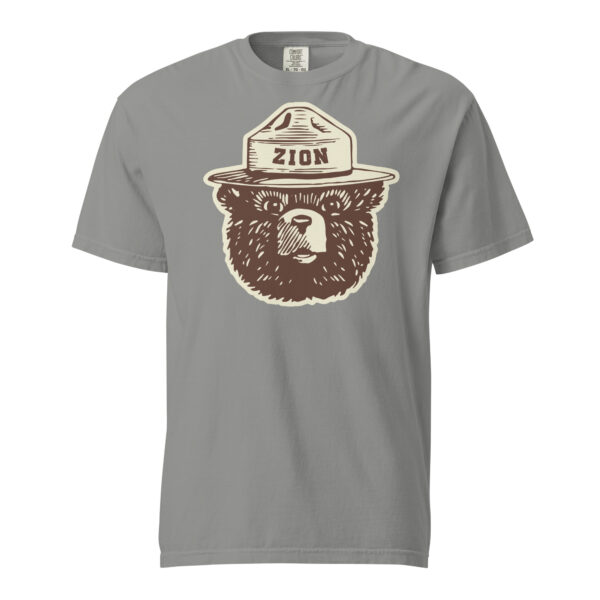 Zion National Park Smokey Hat Comfort Colors Shirt - Image 8