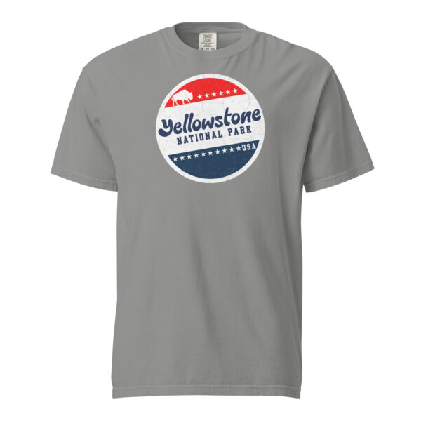 Yellowstone National Park Red White & Blue Comfort Colors Shirt - Image 8