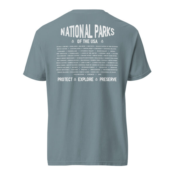 USA National Parks Explorer 63 Comfort Colors Shirt - Image 16