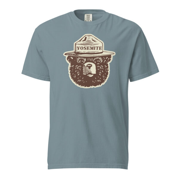 Yosemite National Park Smokey Hat Comfort Colors Shirt - Image 8