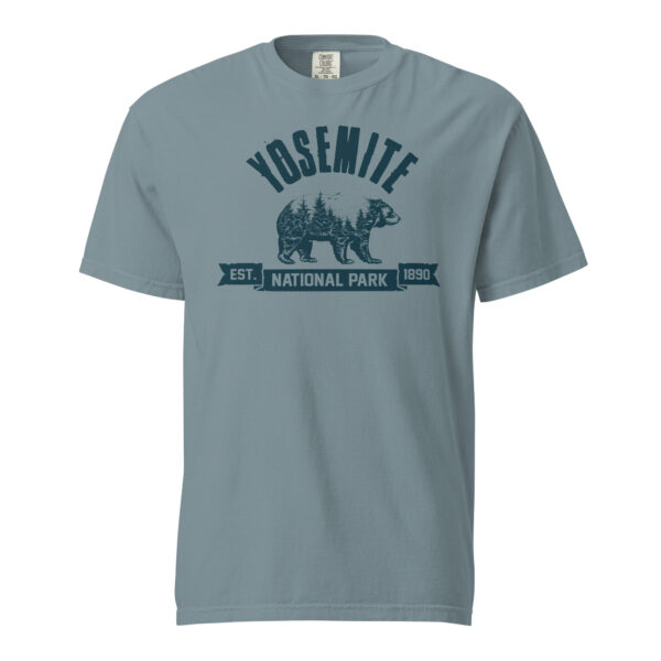 Yosemite National Park Bear Country Ribbon Comfort Colors Shirt - Image 8