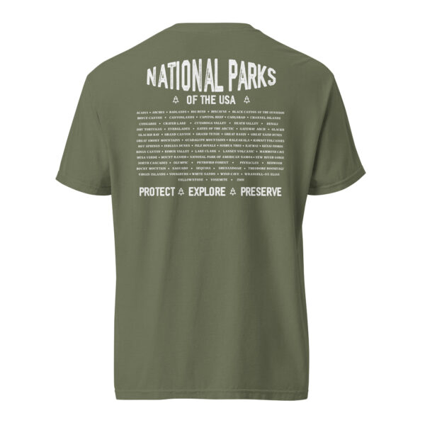 USA National Parks Explorer 63 Comfort Colors Shirt - Image 12