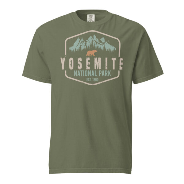 Yosemite National Park Badge Comfort Colors Shirt - Image 9