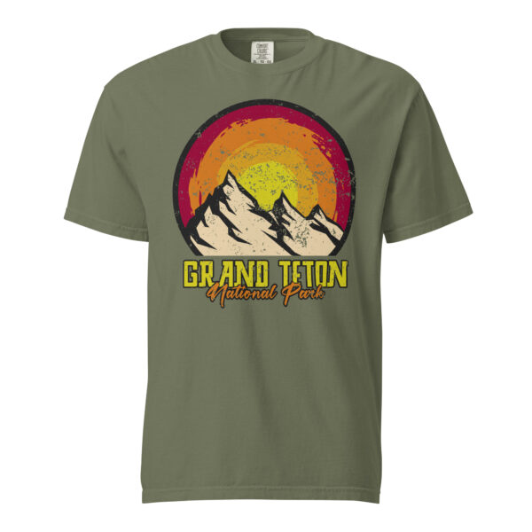 Grand Tetons Spiral Comfort Colors Shirt - Image 6