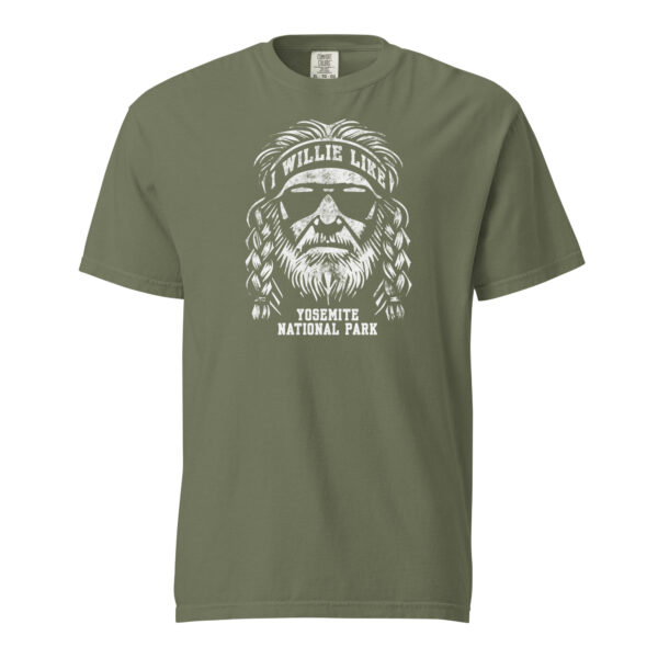 Willie Like Yosemite National Park Comfort Colors Shirt - Image 9