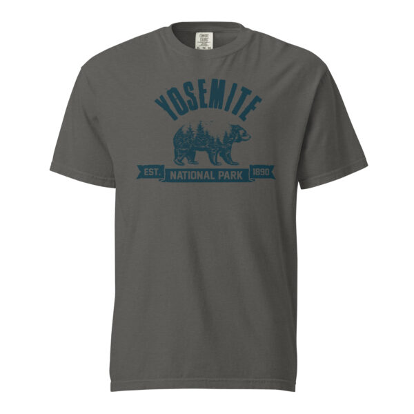 Yosemite National Park Bear Country Ribbon Comfort Colors Shirt - Image 3