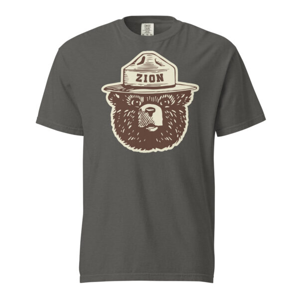 Zion National Park Smokey Hat Comfort Colors Shirt - Image 4