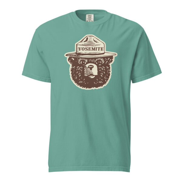 Yosemite National Park Smokey Hat Comfort Colors Shirt - Image 10