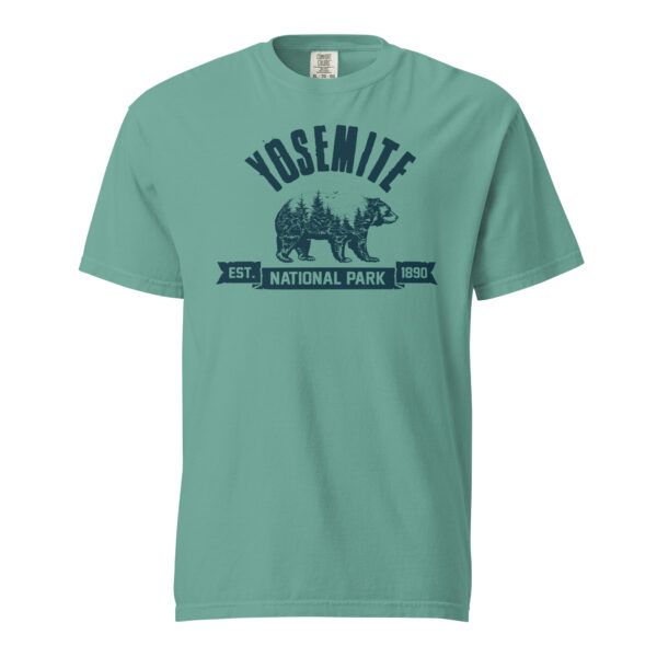 Yosemite National Park Bear Country Ribbon Comfort Colors Shirt - Image 10