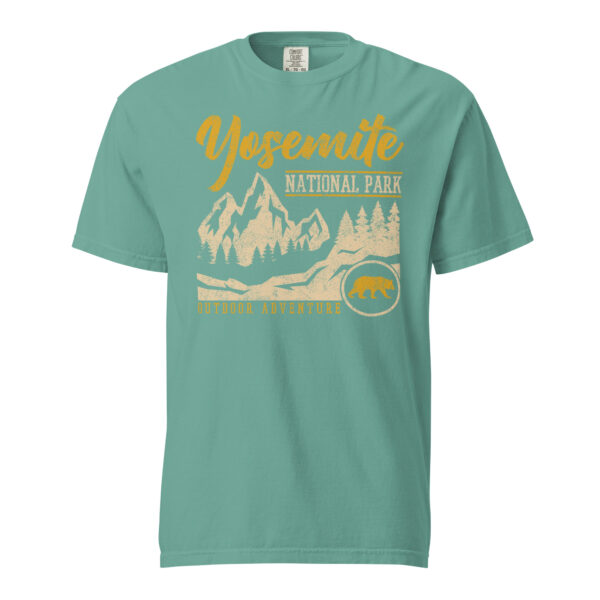 Yosemite National Park Adventure Comfort Colors Shirt - Image 13