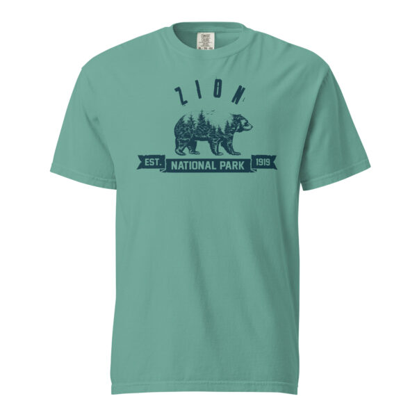 Zion National Park Bear Country Ribbon Comfort Colors Shirt - Image 10