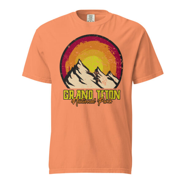 Grand Tetons Spiral Comfort Colors Shirt - Image 10